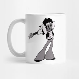 Jimbo in 1930s rubberhose cuphead cartoon style Mug